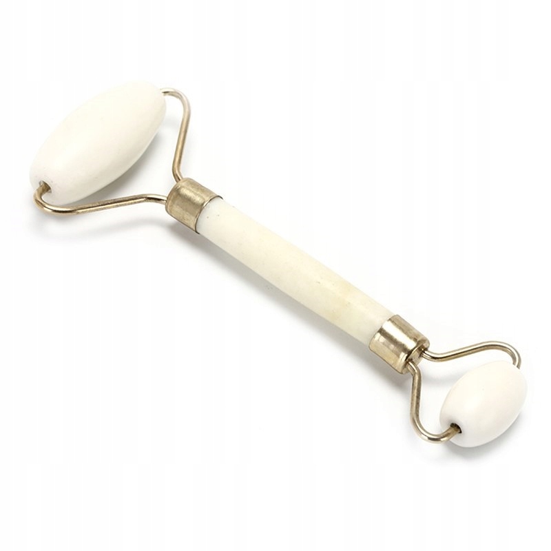 MASAŻER DO TWARZY Z JADEITU GUA SHA WAŁEK BIAŁY Wyrób medyczny nie