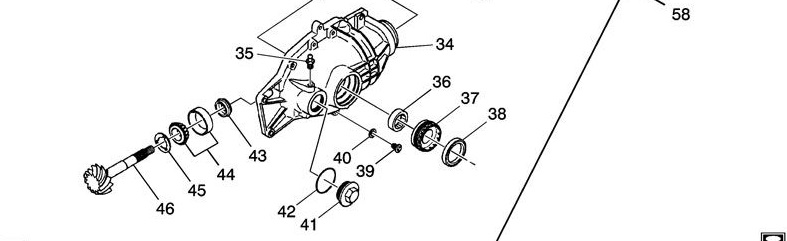 УПЛОТНИТЕЛЬ SAAB 9 - 7x ASCENDER BRAVADA Номер каталоге запчасти 12471618 foto 0