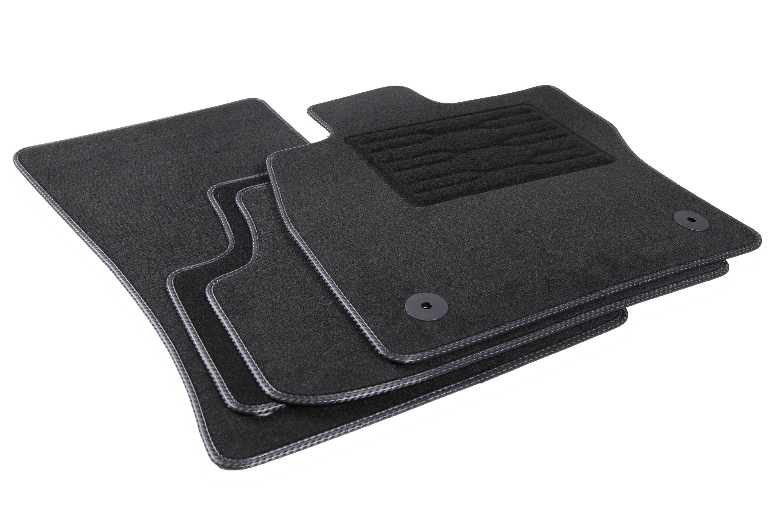 Peugeot 5008 2009- DYWANIKI CARBON CARMAT