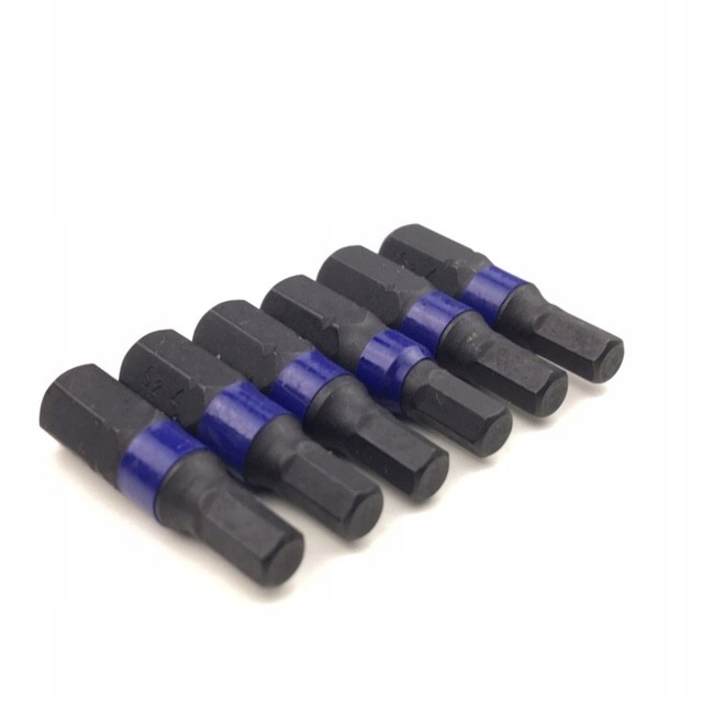 

Bity Bit Końcówka wkrętakowa H 4 x 25mm x 6 szt