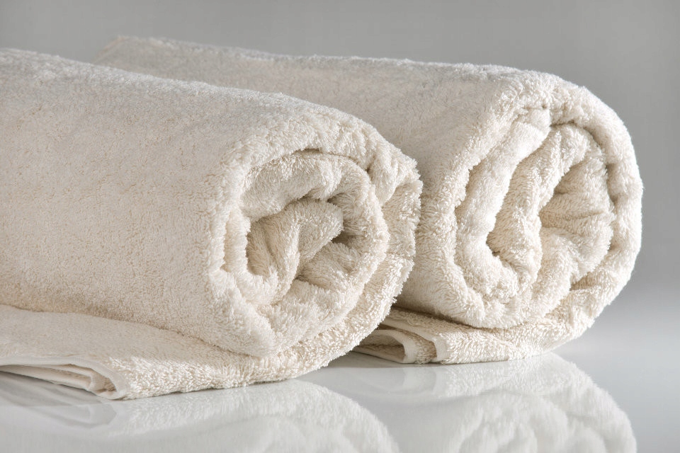 Натуральные гостиничные полотенца хлопок 70x140 см Ecru код производителя натуральный 70x140