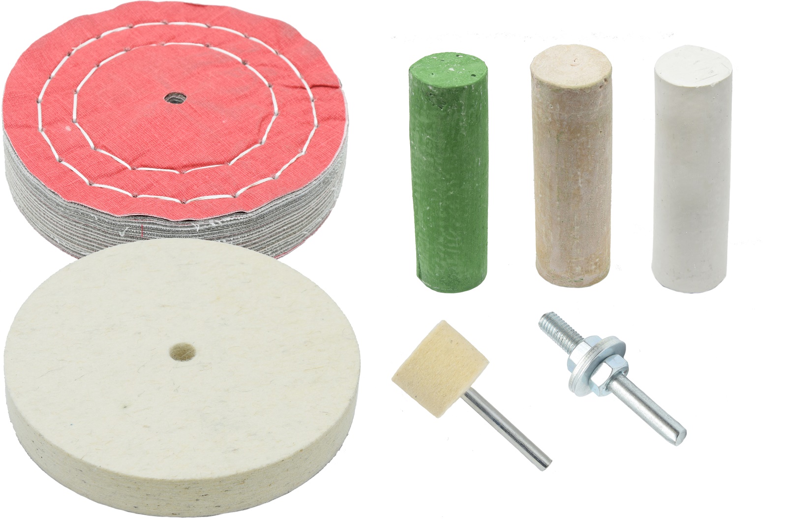 

Zestaw Polerski+gratisy Filc Trzpień Oraz Pasta