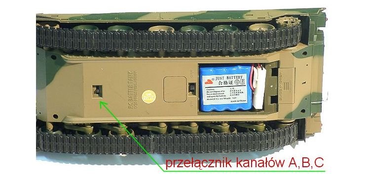 Гусеницы для танка Heng Long Abrams, Leopard-москва