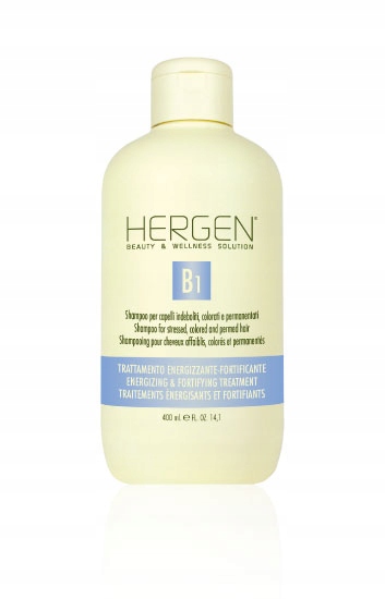 Šampon Bes Hergen B1 pro oslabené, zesvětlené a barvené vlasy 400 ml