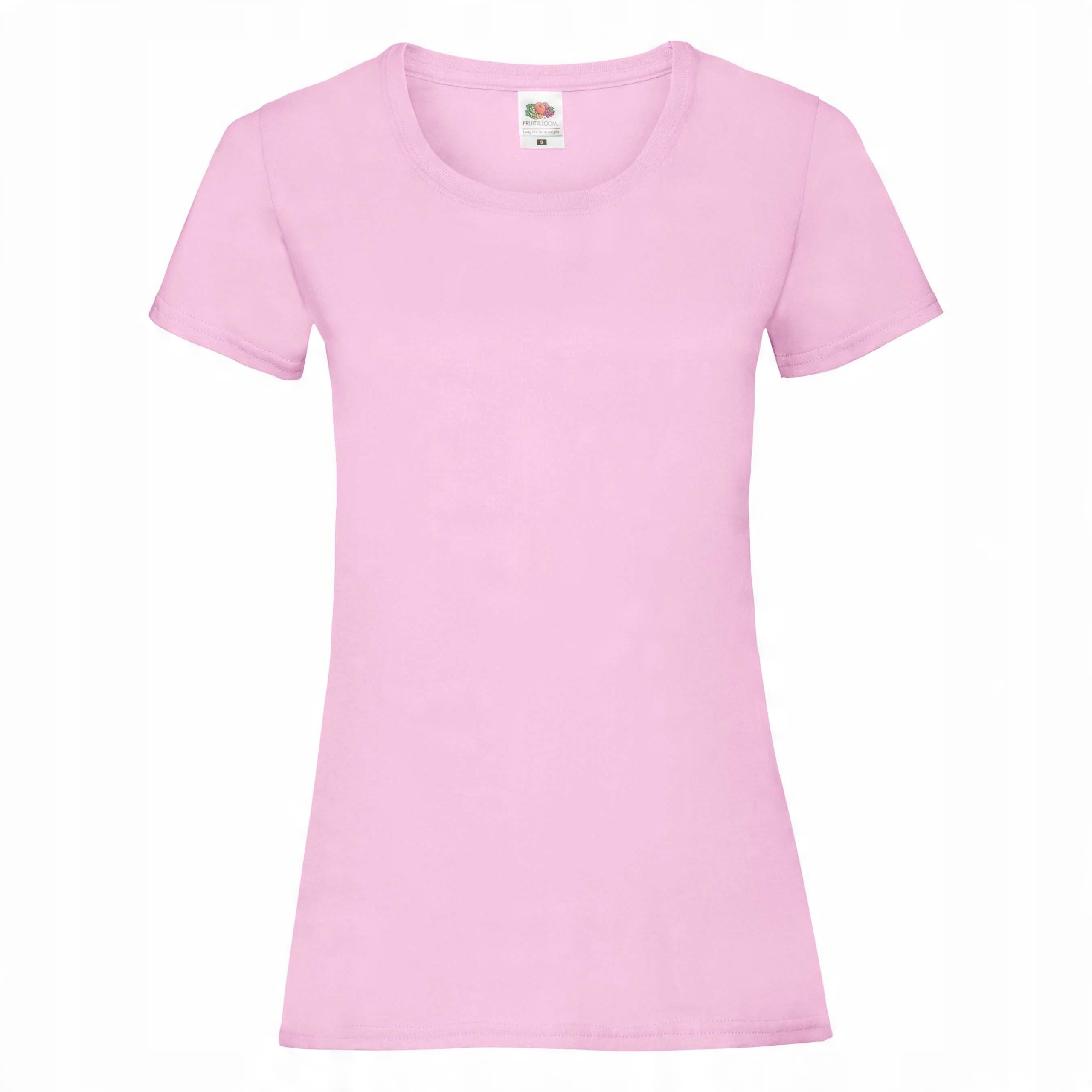 

Koszulka Damska Fruit Of The Loom T-shirt Pink S