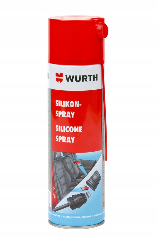 

Wurth Silikon Spray konserwuje chroni smaruje!!!