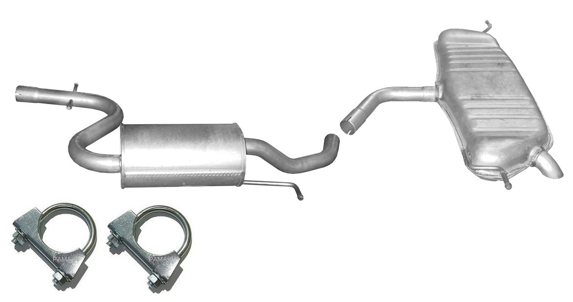 Vw Touran 1.6 85 kW (2003-2007) Tlumič