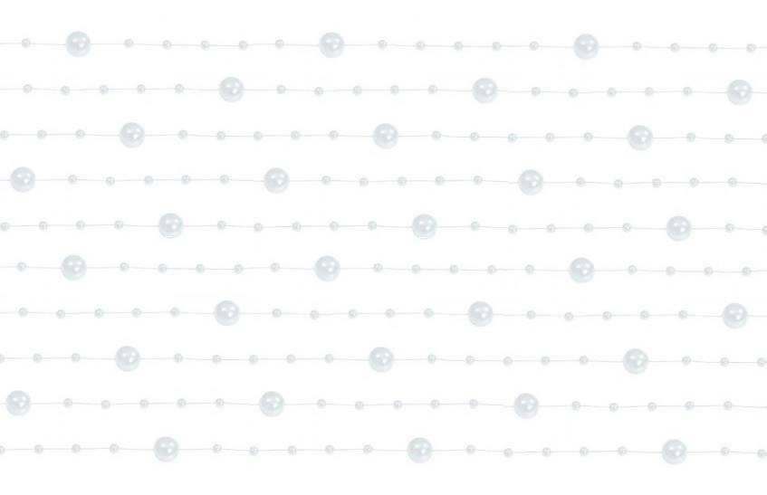 GIRLANDA PERŁOWA 5SZT 6,5 M GIRLANDY PERŁOWE 20KOL