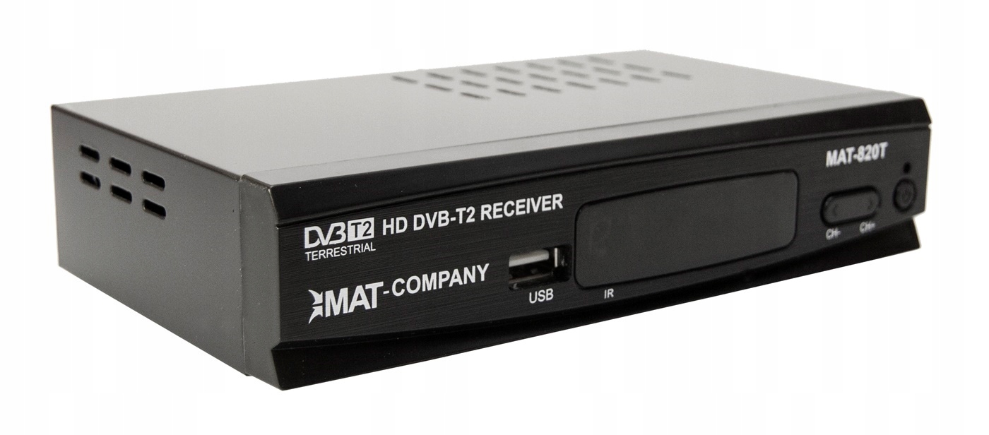 TUNER DEKODER STB HD DVB-T MPEG-4 E-AC3 AAC+ Kod producenta MAT-820T