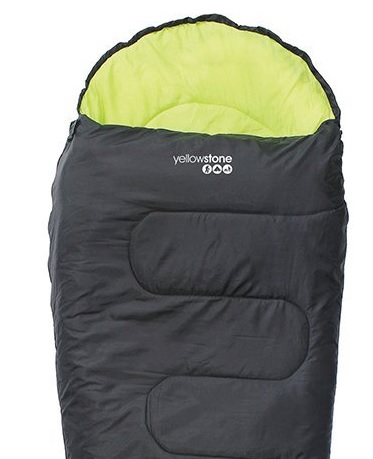 ŚPIWÓR MUMIA YELLOWSTONE 150g/m2 210x75 max +11*C Marka Inna marka