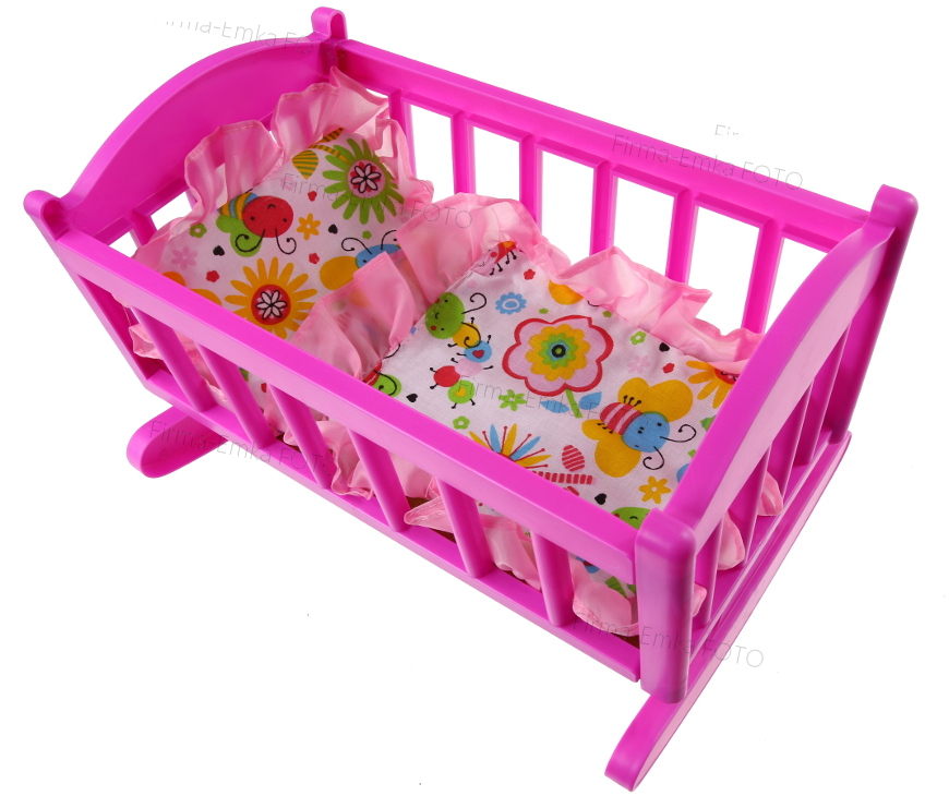 ŁÓŻECZKO KOŁYSKA dla lalki lalek POŚCIEL ProduktPL Marka Raj Malucha