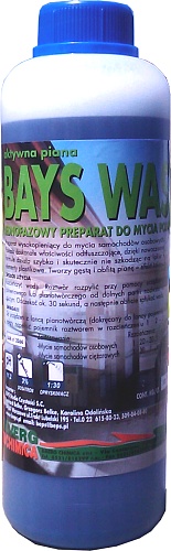 DAERG BAYS WASH - PIANA AKTYWNA EFEKT ŚNIEGU 1L