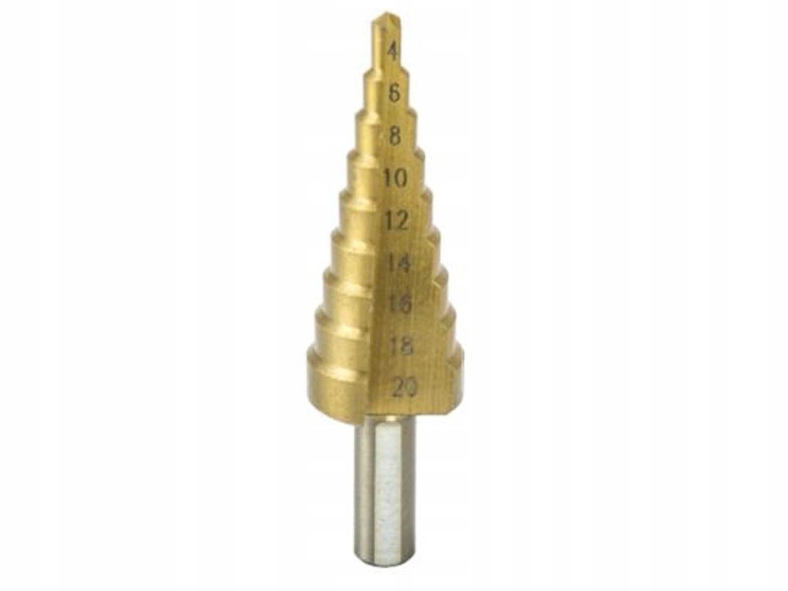 

Dedra Wiertło stopniowe do metalu 4-20mm WMST0420