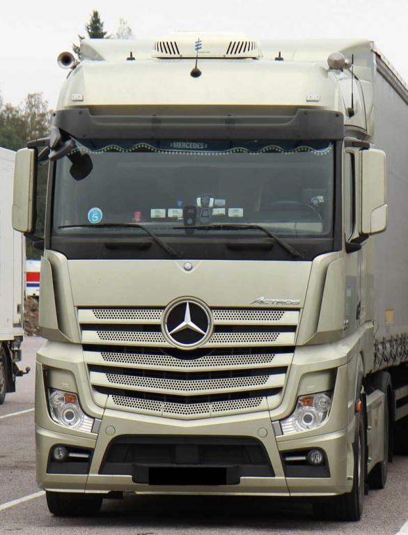 Sun Visor Actros mp4