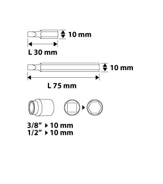ZESTAW KLUCZE NEO TORX SPLINE IMBUS 40el. 06-107 BITY KOMPLET KOŃCÓWKI EAN (GTIN) 5907558414424