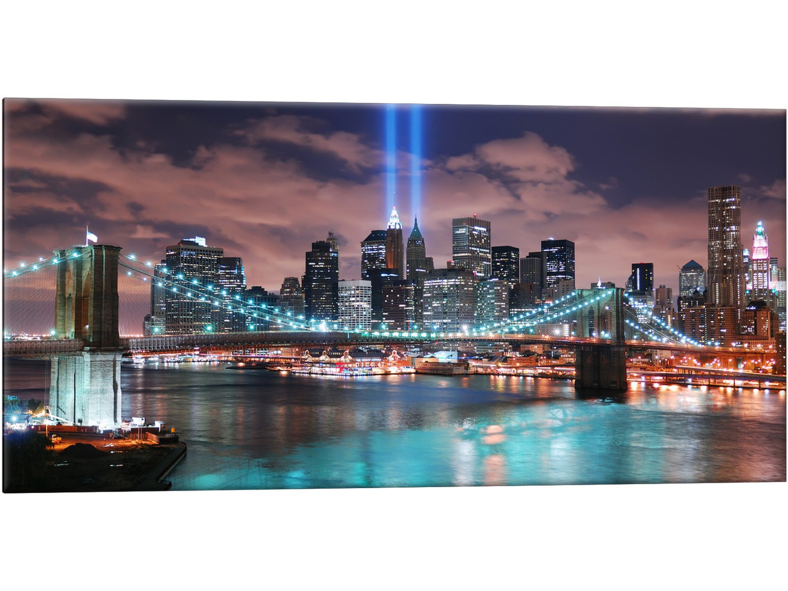 

Obraz Manhattan 115x55 Miasto Panorama do salonu