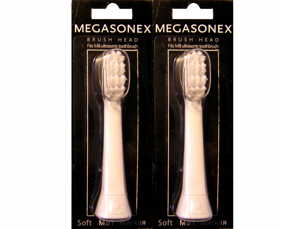 

Megasonex MB1 Soft końcówki do szczoteczki miękkie