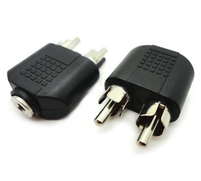 

Adapter przejściówka Jack 3.5 2x Rca Chinch F/m