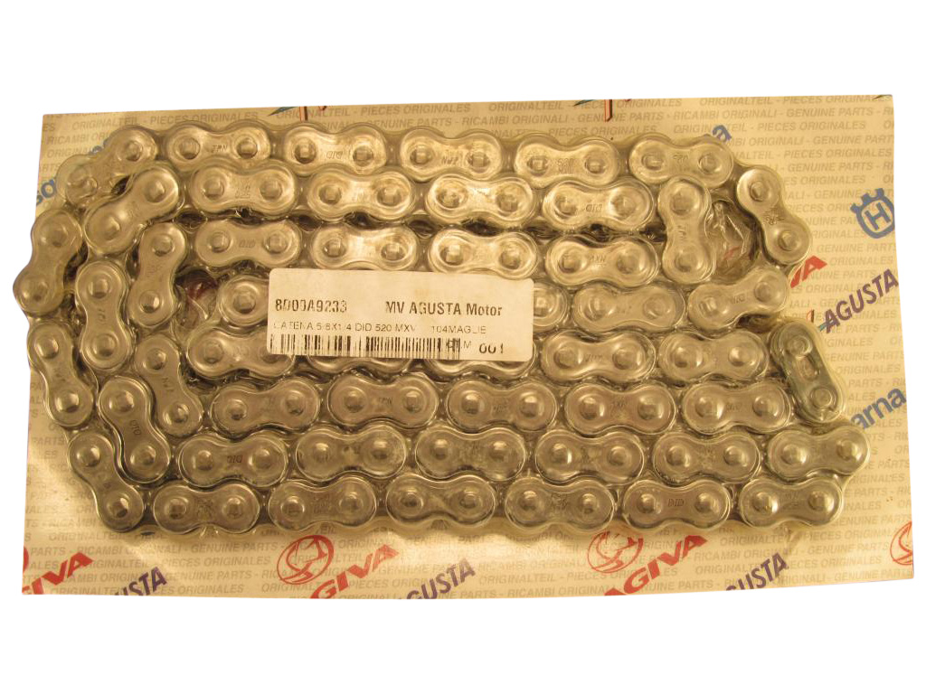 Łańcuch DID 520 O-Ring 104 Kawasaki KLR GPZ 500