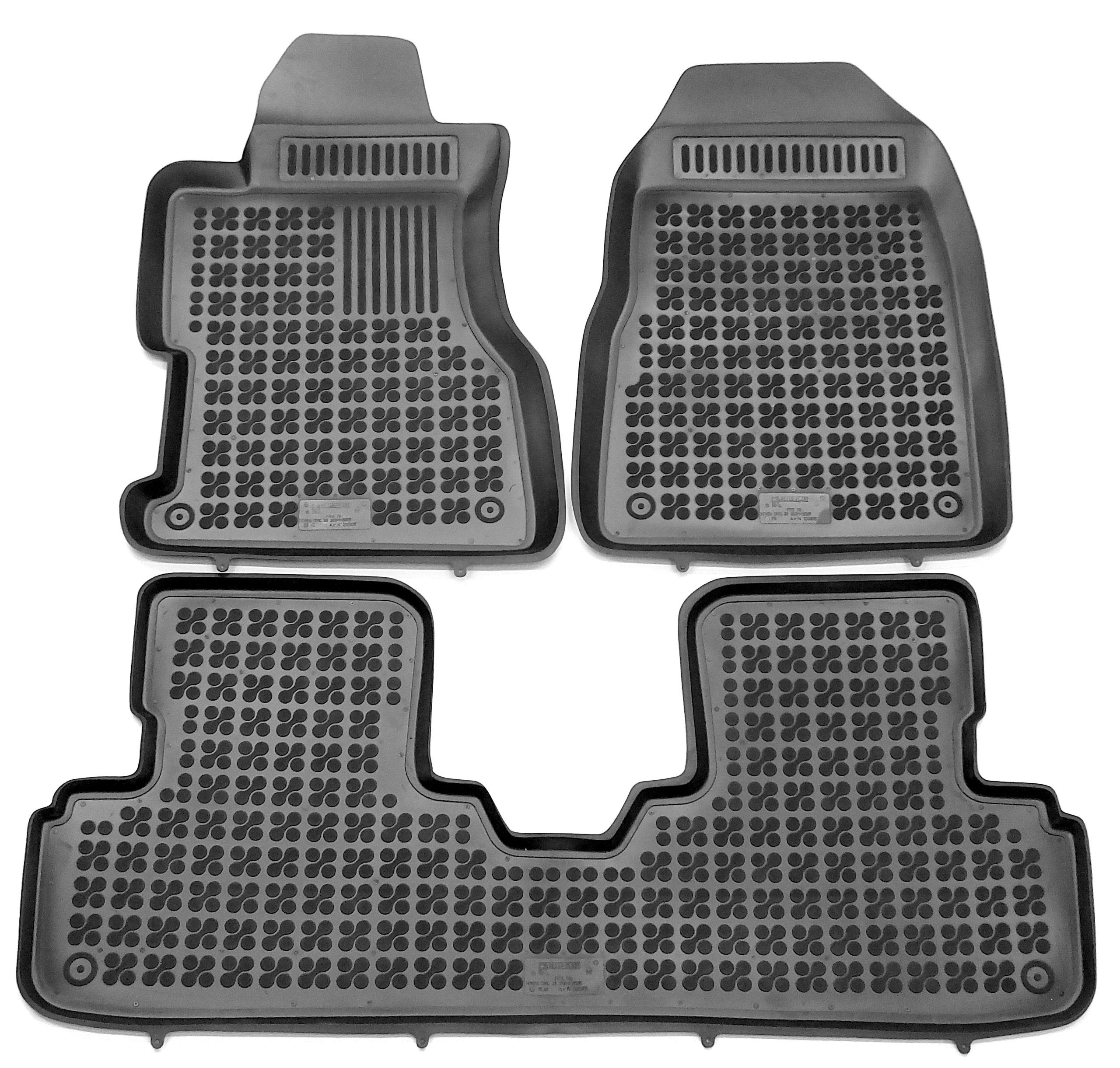 Honda Civic 2000-2006 3-d килимки резинові лоток