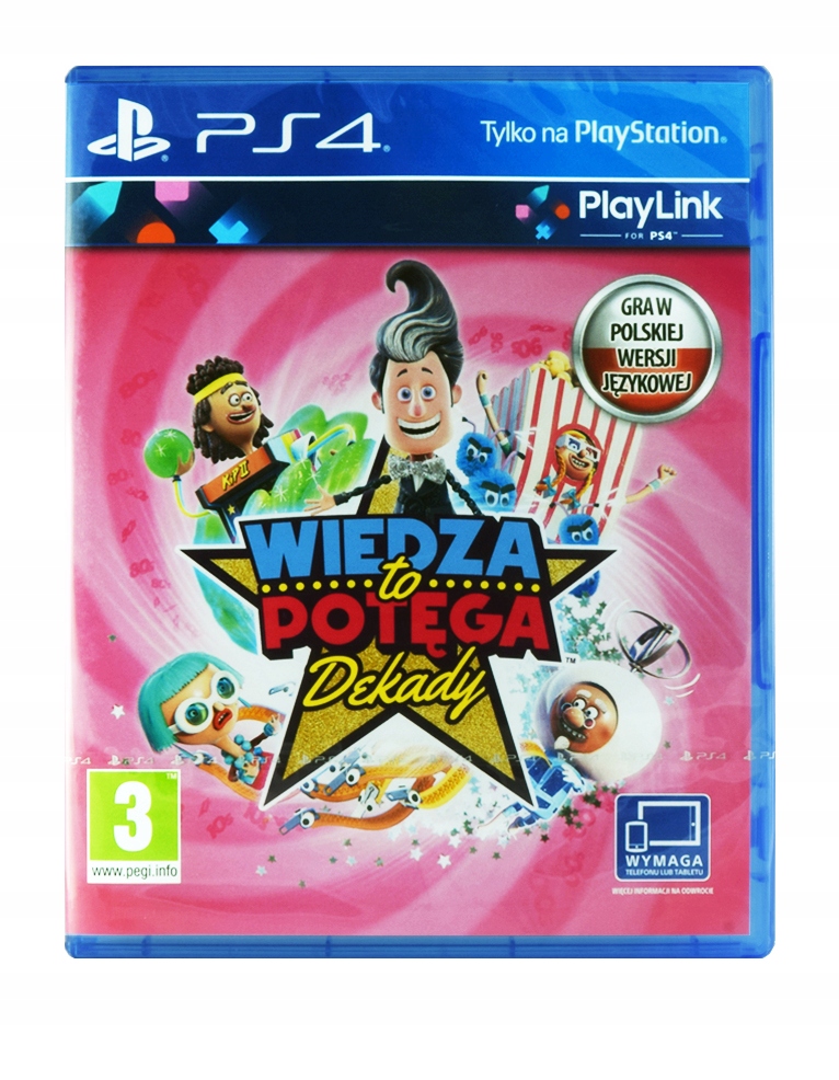 

Wiedza To Potęga Dekady PS4 Polska Wersja Nowa