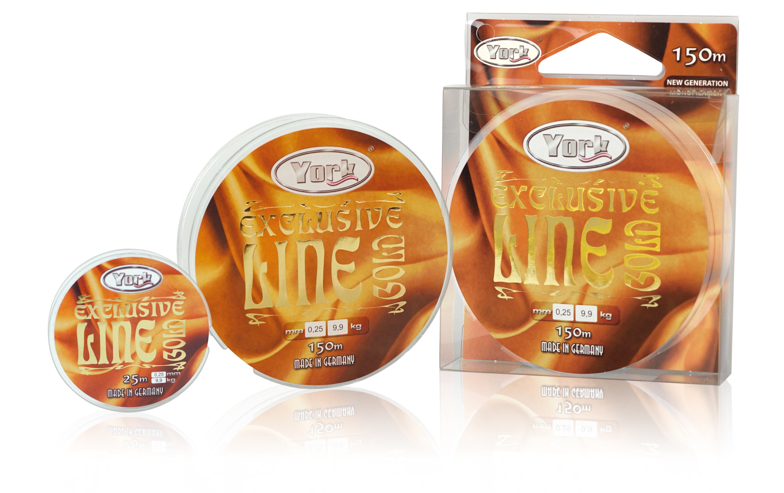 York Exclusive Gold Parametry 0,25mm 150m