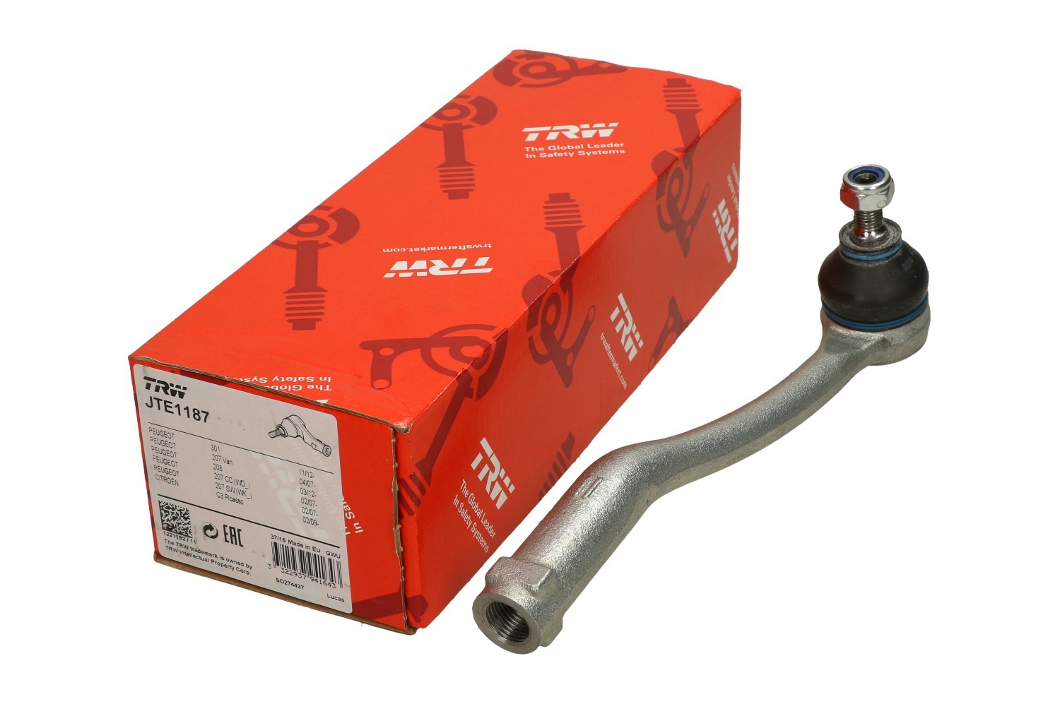 

Końcówka Drążka Trw Peugeot 207 CC (wd_) Lewa