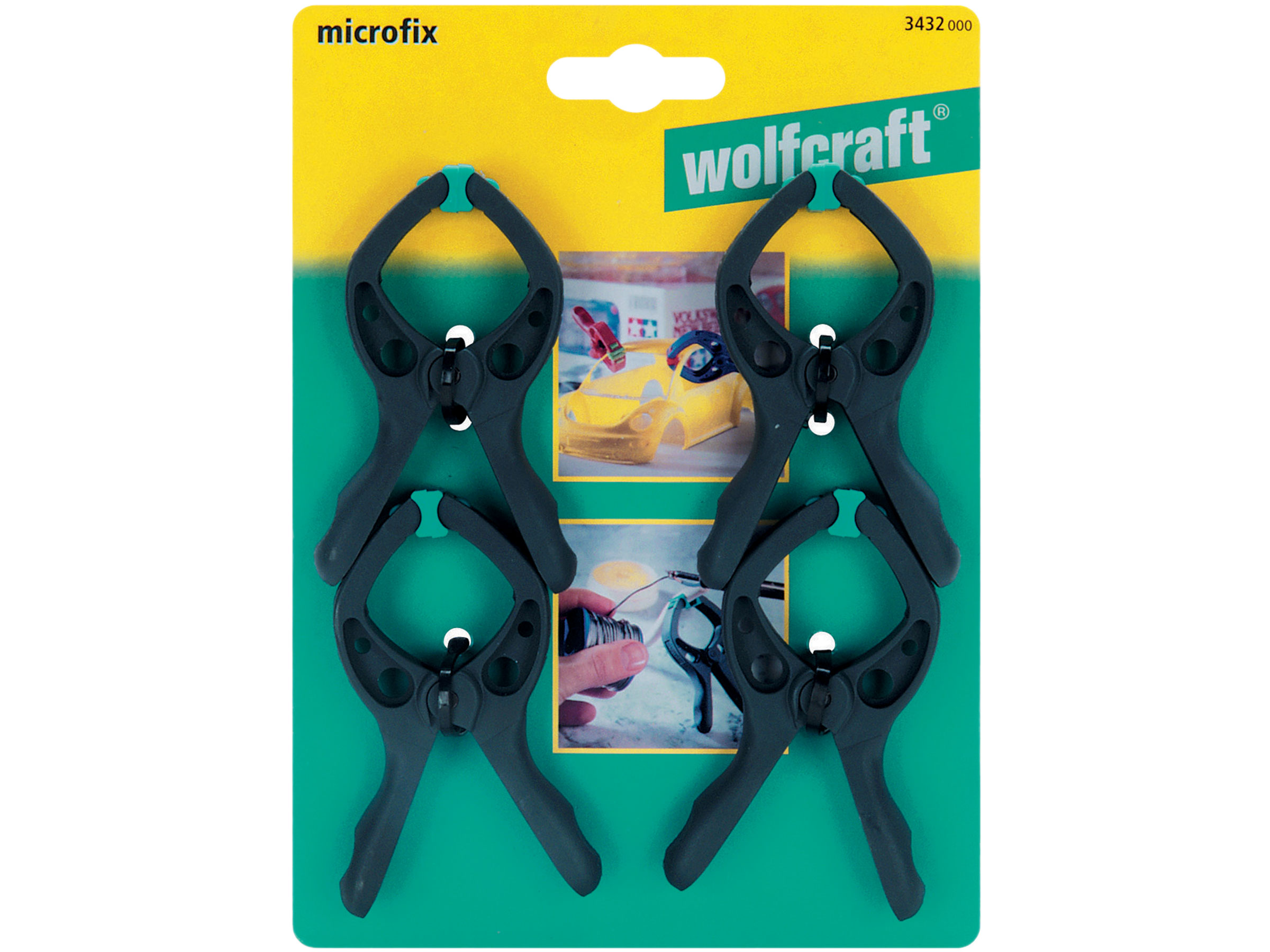

Ścisk sprężynowy zacisk microfix x4 Wolfcraft 3432