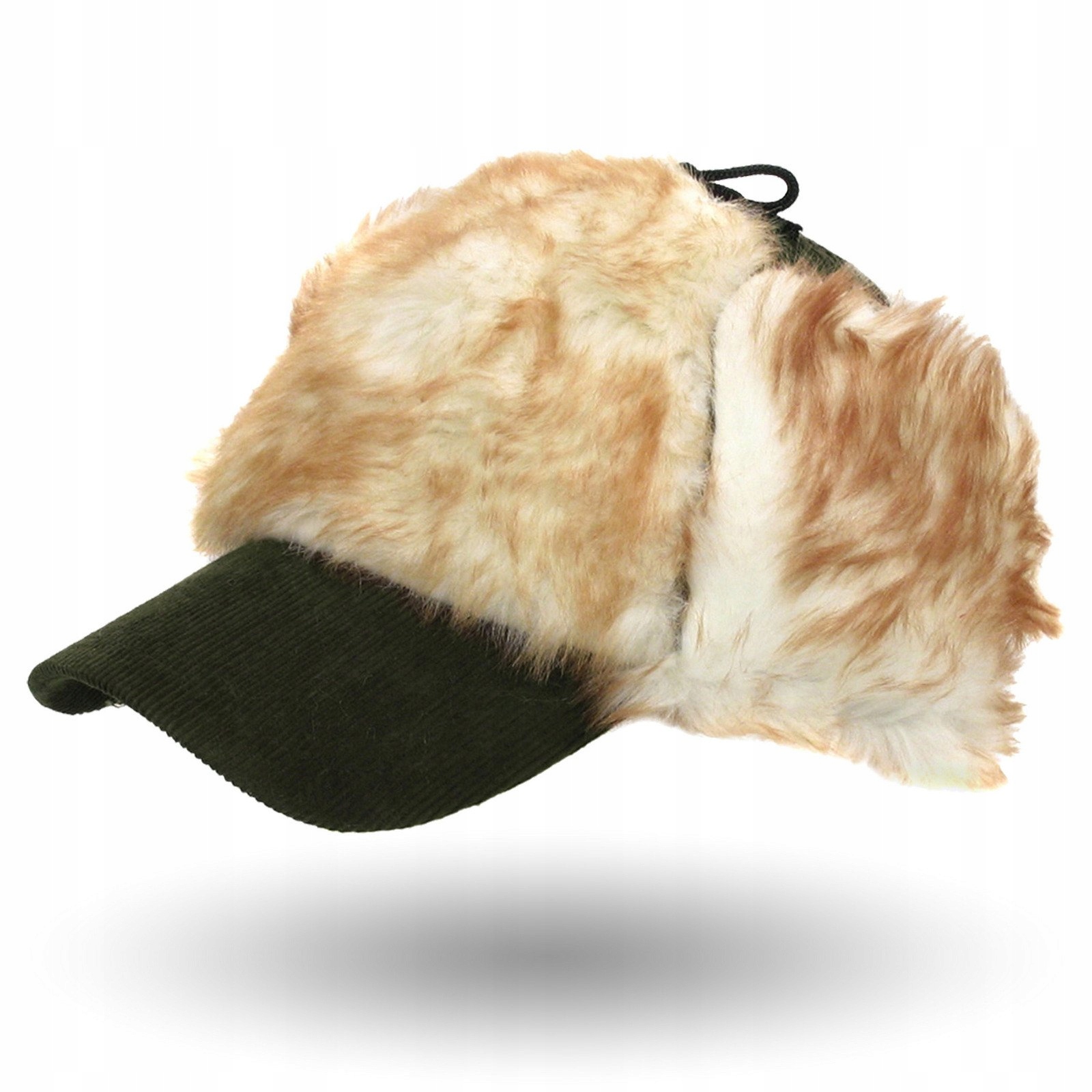 

W55B Czapka Uszatka Z Daszkiem