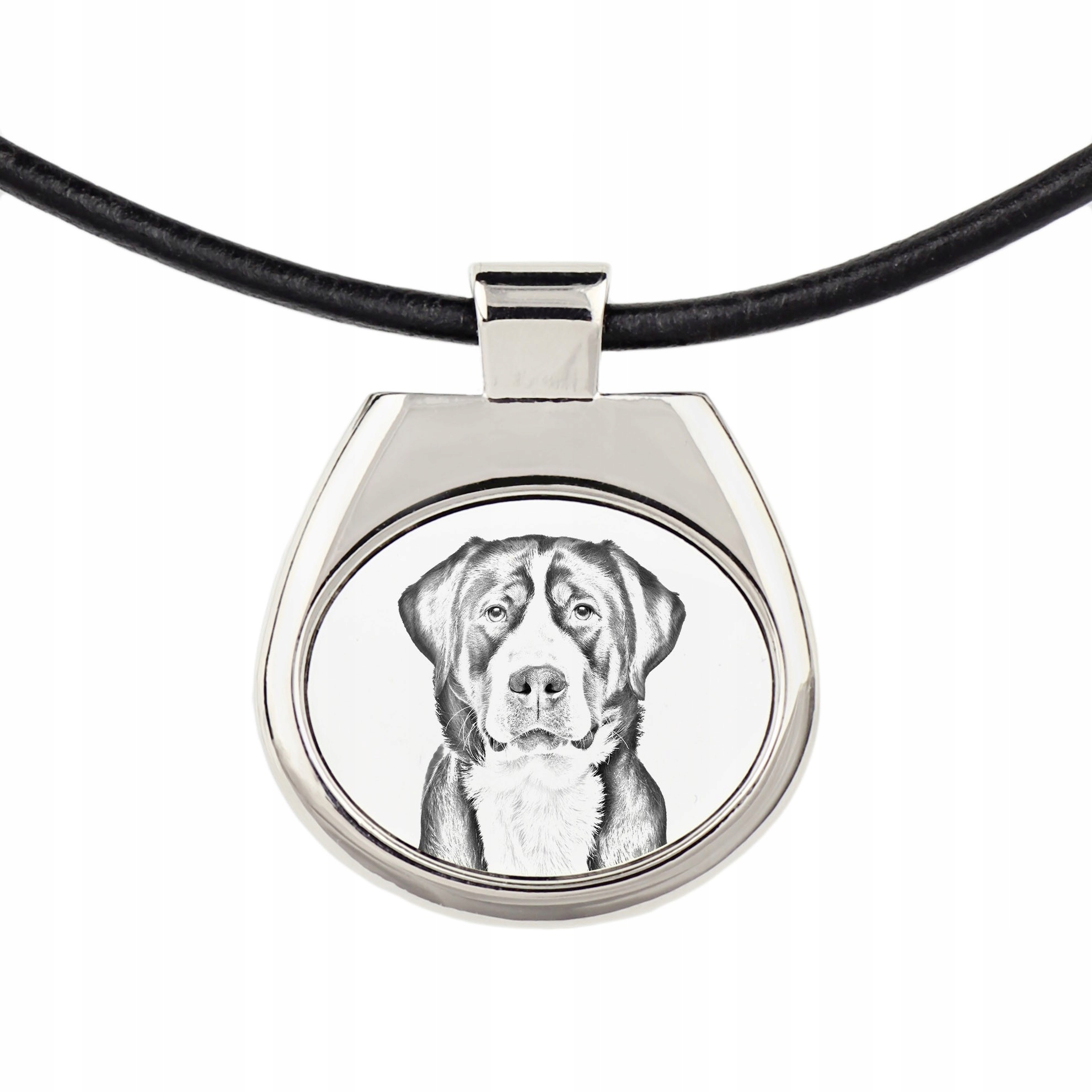 

Duży szwajcarski pies pasterski Naszyjnik rzemień