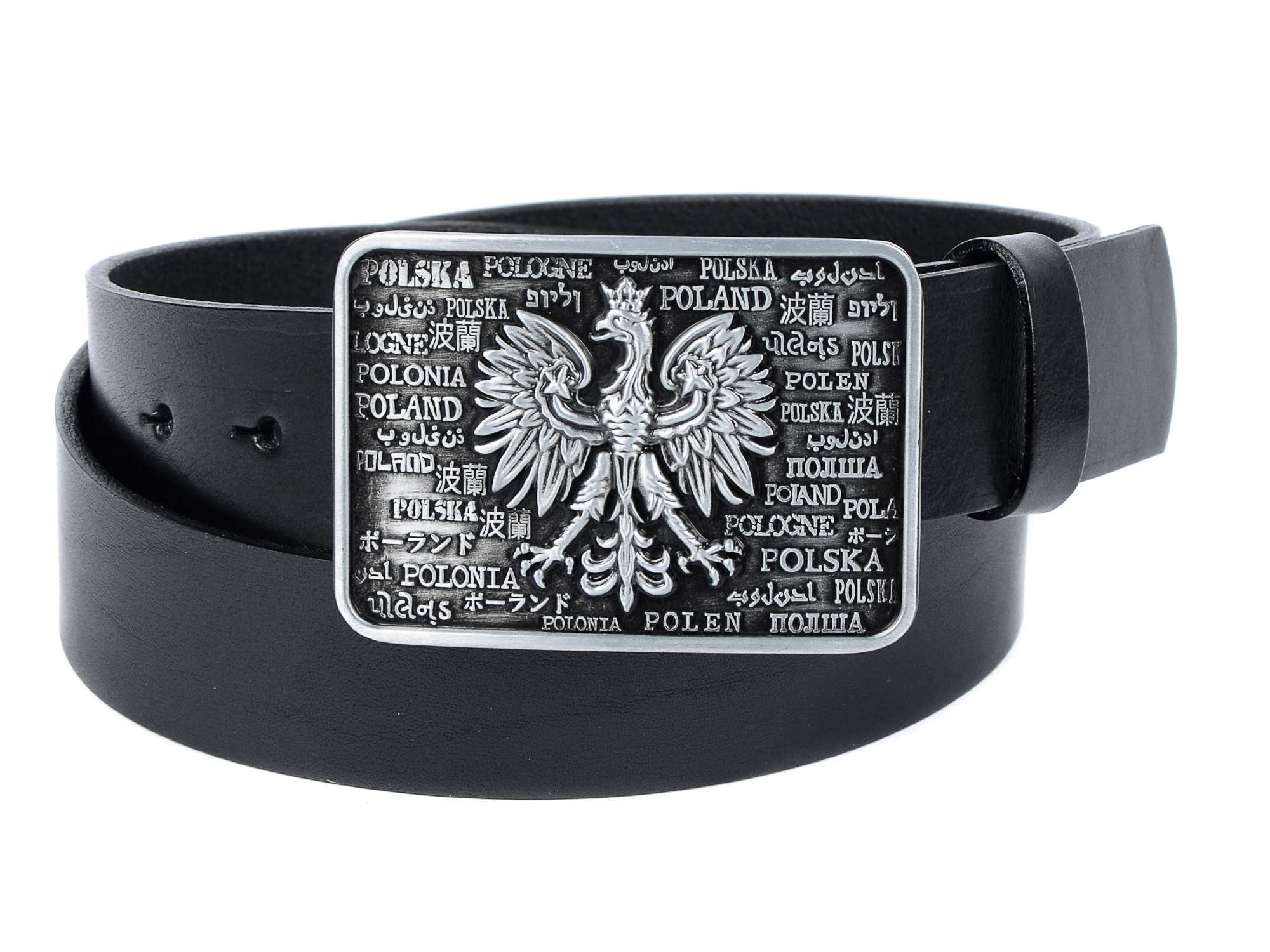 

Polski Orzeł - Oryginalny Pasek - Skóra -XXL 140cm