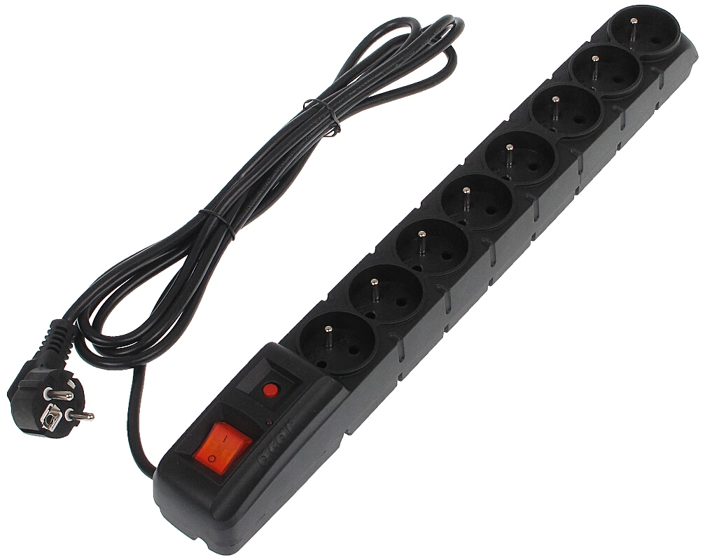 Zásuvková Lišta ACAR-S8/FA/RACK