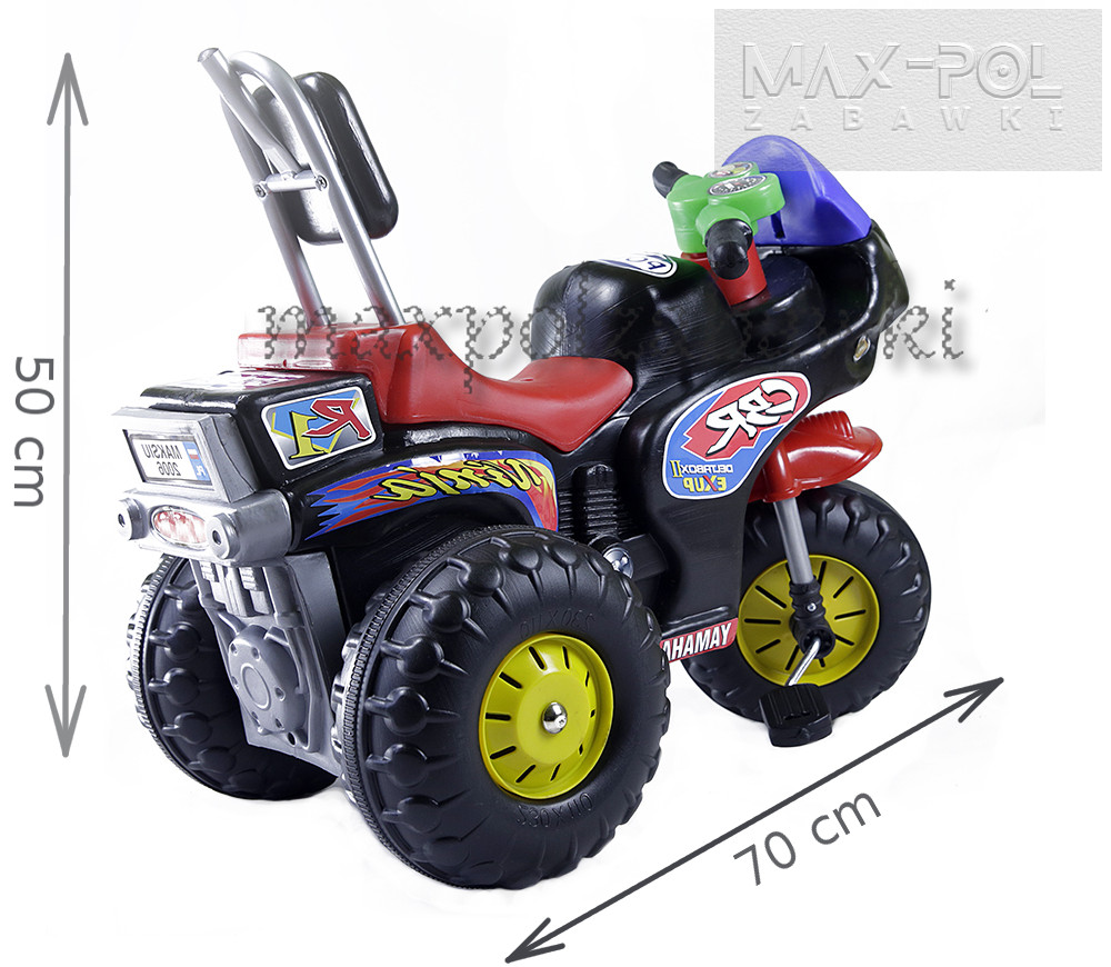 ROWEREK MOTOR NA PEDAŁY policyjny,sportowy+ PCHACZ Marka Motor