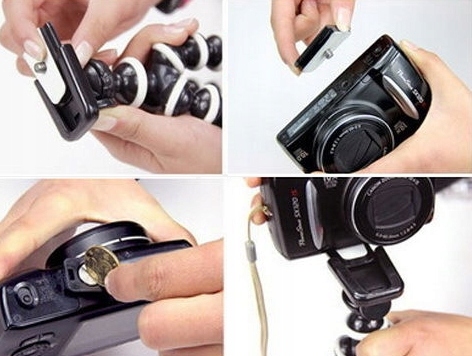 Statyw elastyczny TRIPOD DUŻY do GOPRO Hero 5 6 7 Kod producenta XI77