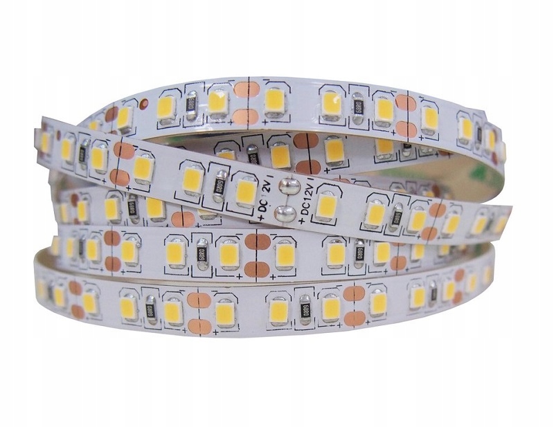 

Taśma biała zimna Smd 3528 jasna mocna 120 Led 1m