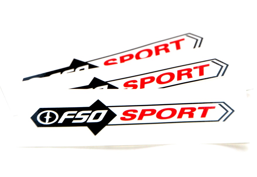 

Naklejka naklejki Prl style Fso Sport