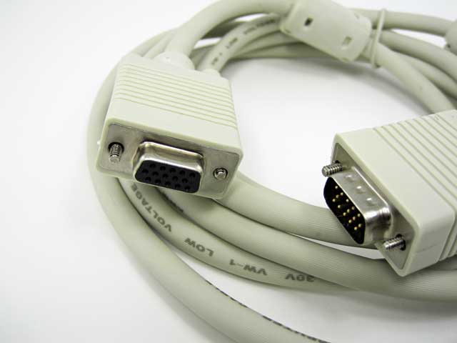 przedłużacz svga 1,5m vga d-sub 15 pin Marka ABC