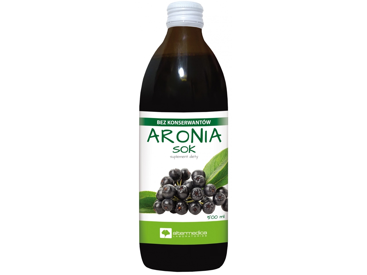 

Aronia Sok z Aronii, 500ml Altermedica