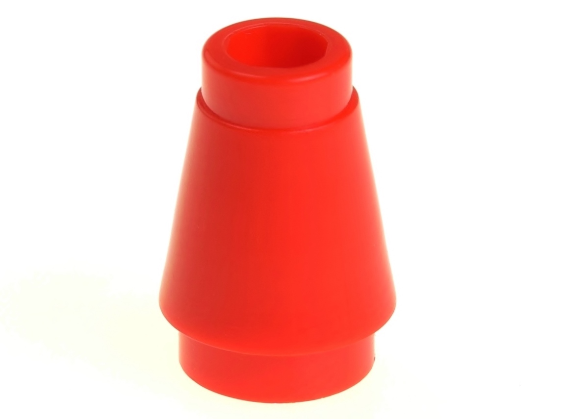

Lego Stożek 1x1 4589b czerwony 4 szt.