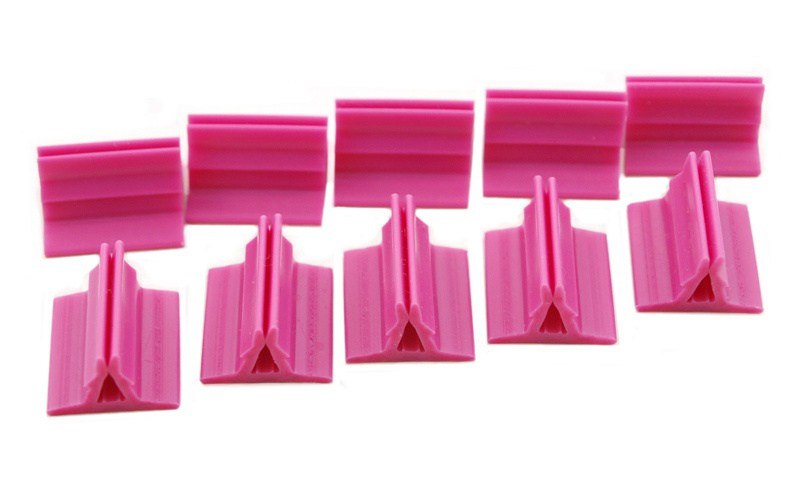 

Podstawki pod karty Card Stand x 10 różowe Wbm