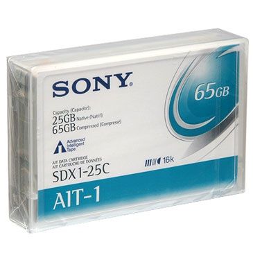 

Nowa Taśma Sony SDX1-25C 65GB ALT-1 Data Cartridge