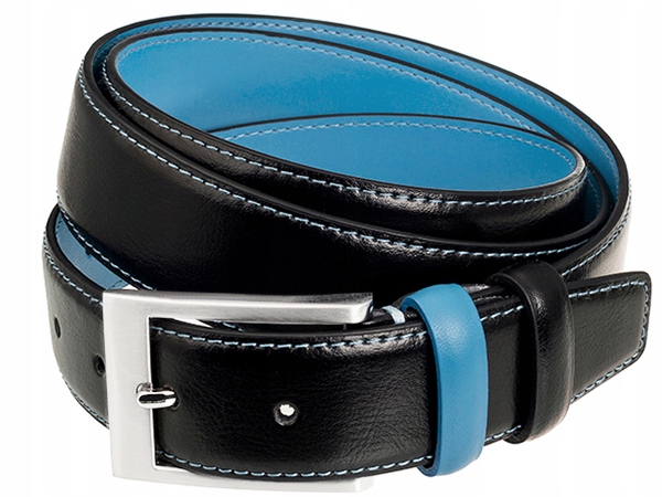 

Skórzany Szeroki Pasek Spodni Skóra Jeans P6 120