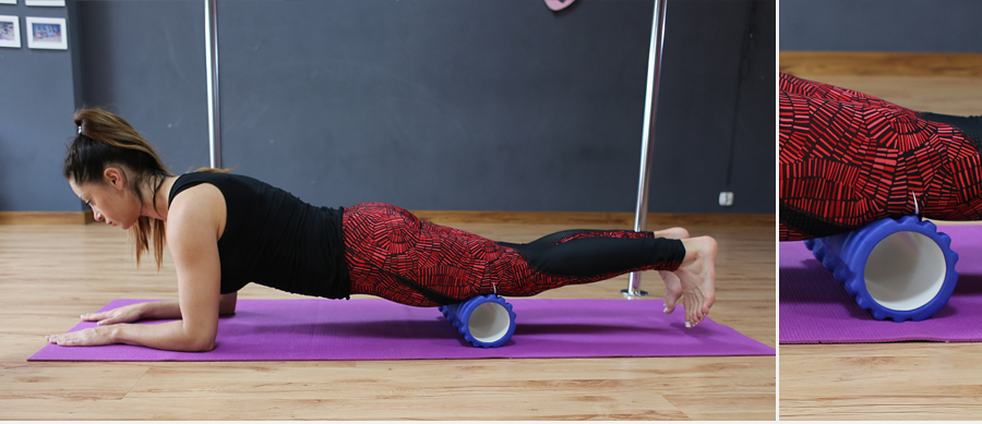 DUŻY ROLLER WAŁEK DO MASAŻU JOGI CROSSFIT EVA Średnica 15 cm