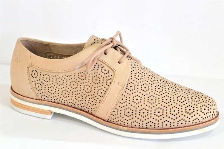 Caprice 23500-28 Polobotky Beige Nubuc VEL.40