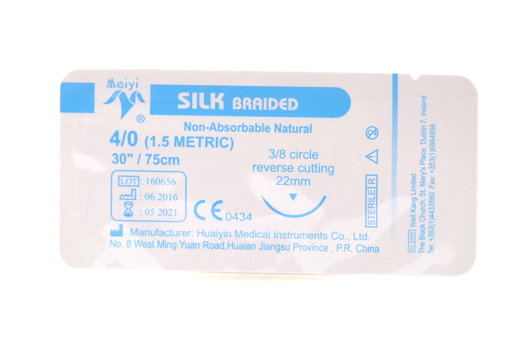 

Nić nici chirurgiczna chirurgiczne 4/0 Silk Jedwab