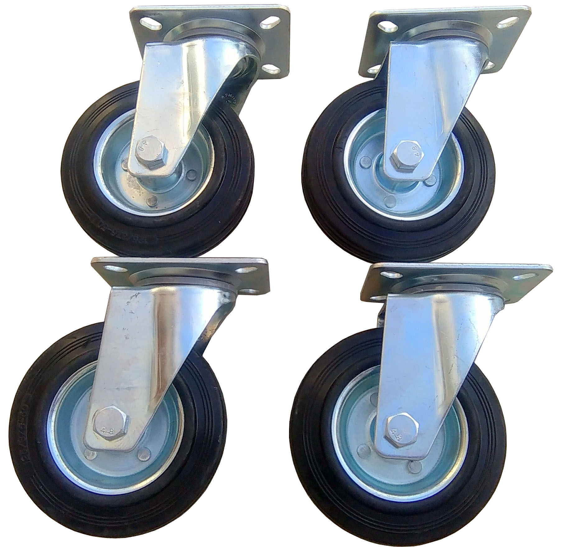 Sada 4 ks fi 160 kolečko kolečka 600 kg!