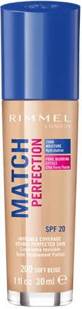 

Rimmel Podkład Match Perfection 201 Classic Beige