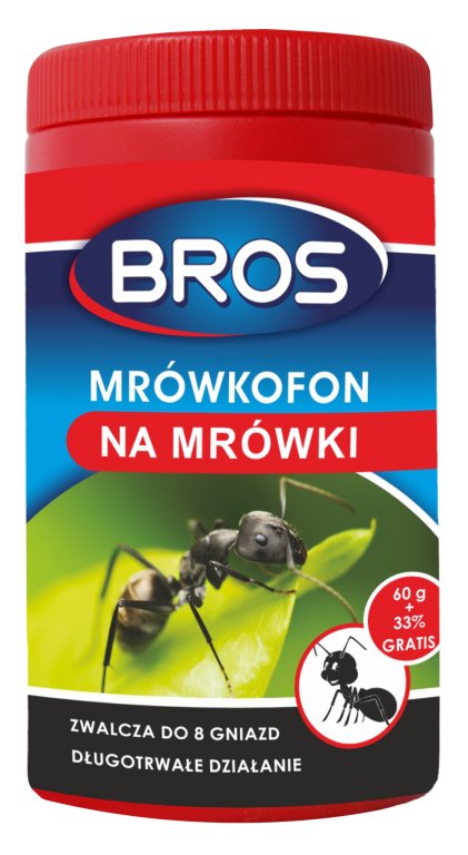 

Bros Mrówkofon na Mrówki 80g Długotrwałe Działanie
