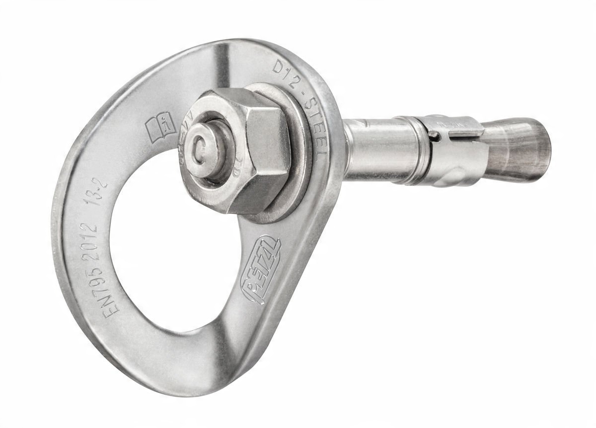 

Petzl Coeur 12mm Plakietka Stalowa + Kotwa od Ręki
