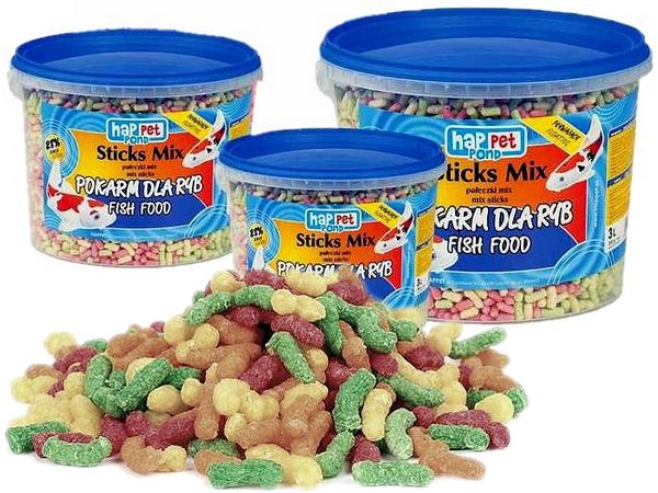 

Pływający Pokarm Dla Ryb MIX Kolor Koi Oryginał 3l